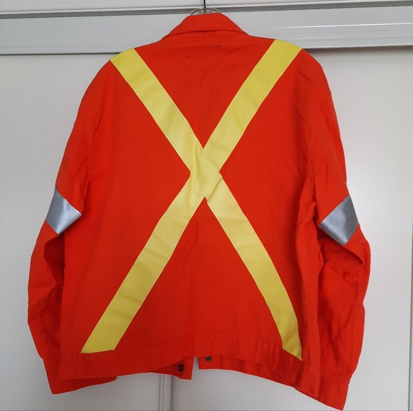 Denim safety jacket - Picture 2 of 2